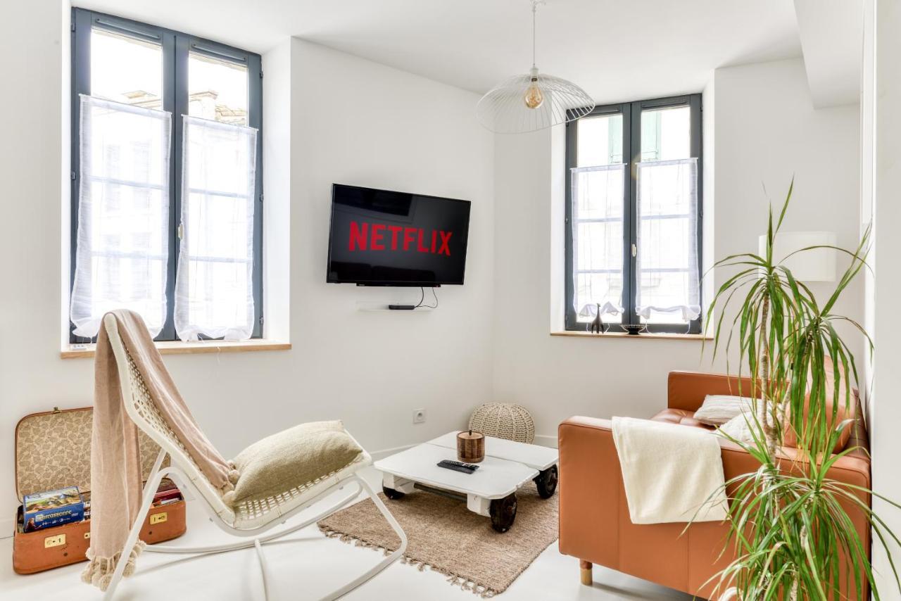 Les Gites De Laure - L'Or Blanc, Appartement Avec Vue Sur Le Chateau, Climatisation, Netflix, A 160 M De La Cite Medievale Carcassonne Exteriér fotografie