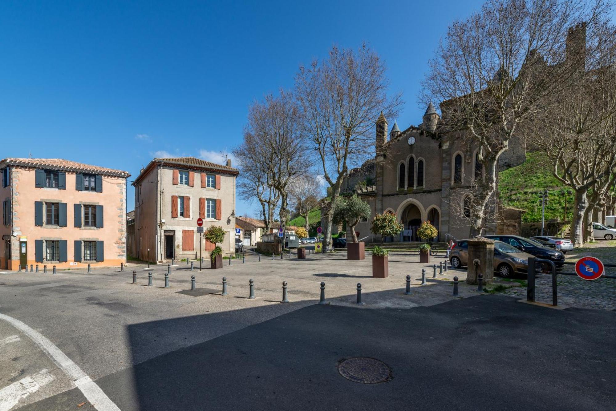 Les Gites De Laure - L'Or Blanc, Appartement Avec Vue Sur Le Chateau, Climatisation, Netflix, A 160 M De La Cite Medievale Carcassonne Exteriér fotografie